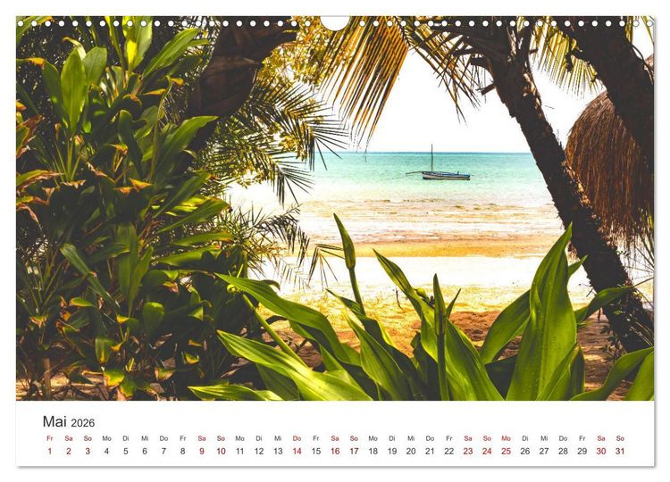 Produktbild: Mosambik - Eine Perle im S&uuml;den Afrikas. (Wandkalender 2026 DIN A3 quer), CALVENDO Monatskalender