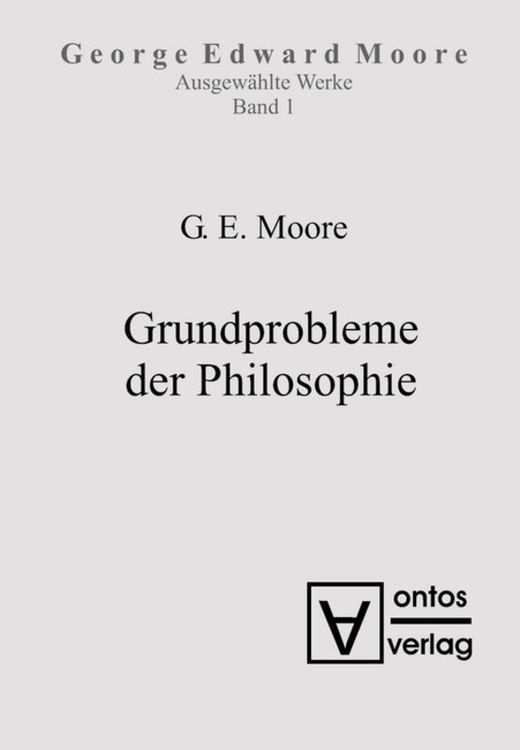 Produktbild: Grundprobleme der Philosophie