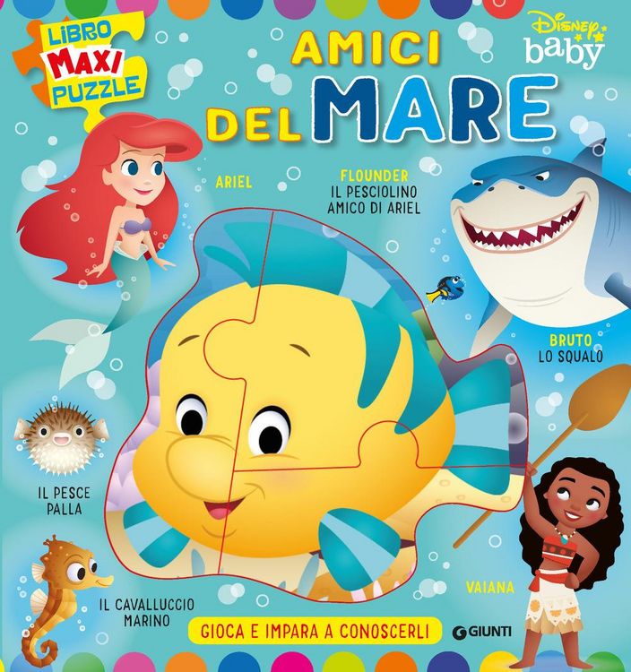 Produktbild: Amici del mare. Baby libro maxi puzzle