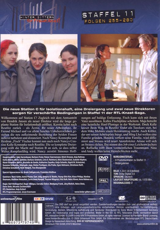 Produktbild: Hinter Gittern - Staffel 11 [6 DVDs]