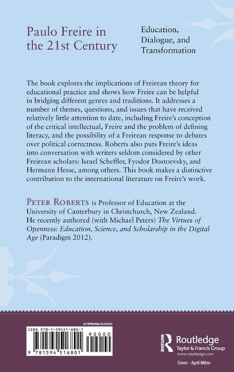 Produktbild: Paulo Freire in the 21st Century