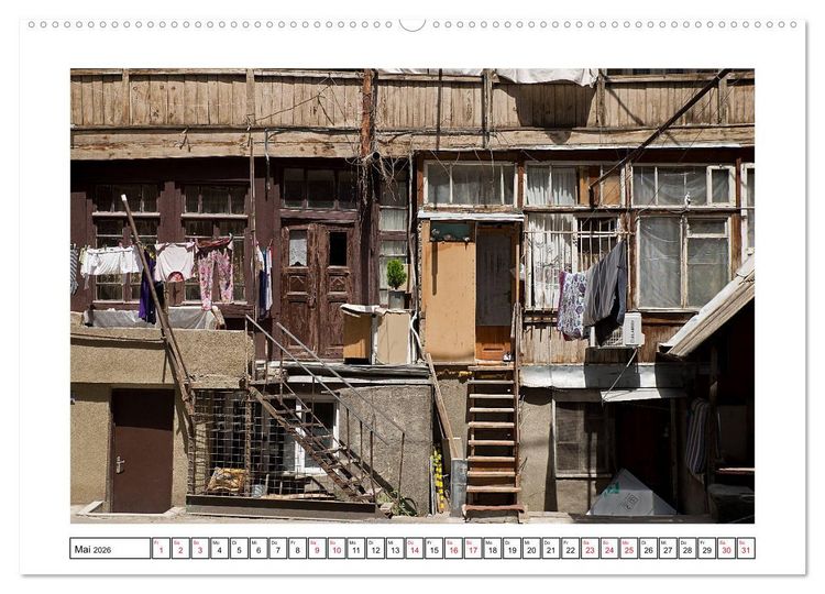 Produktbild: Tiflis - Streifz&uuml;ge durch die georgische Hauptstadt (hochwertiger Premium Wandkalender 2026 DIN A2 quer), Kunstdruck in Hochglanz