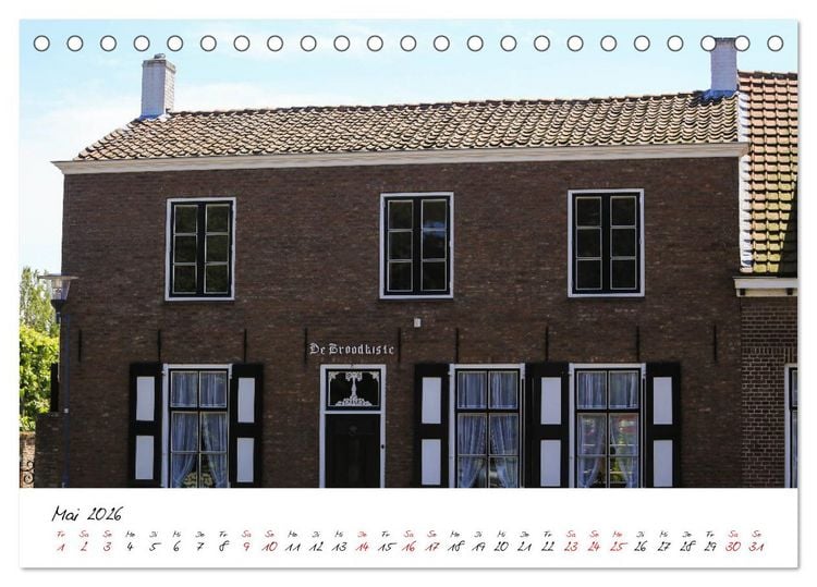 Produktbild: Das Seebad Domburg (Tischkalender 2026 DIN A5 quer), CALVENDO Monatskalender
