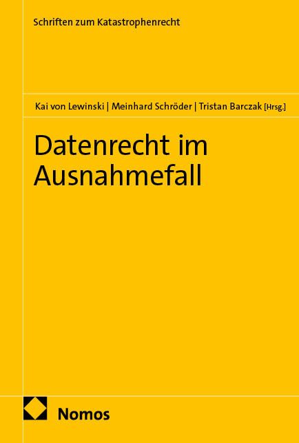 Produktbild: Datenrecht im Ausnahmefall