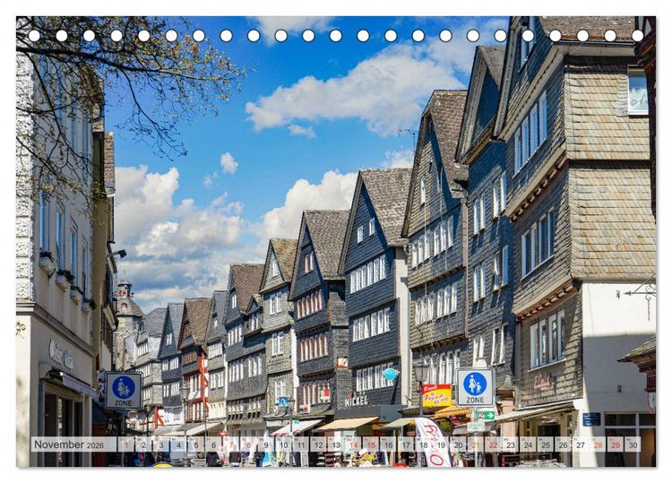 Produktbild: Herborn Impressionen (Tischkalender 2026 DIN A5 quer), CALVENDO Monatskalender