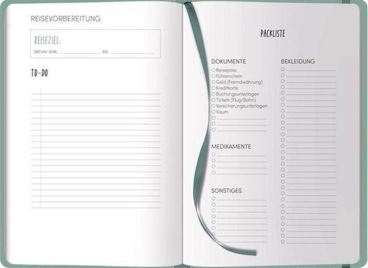 Produktbild: Reisetagebuch-Fernweh