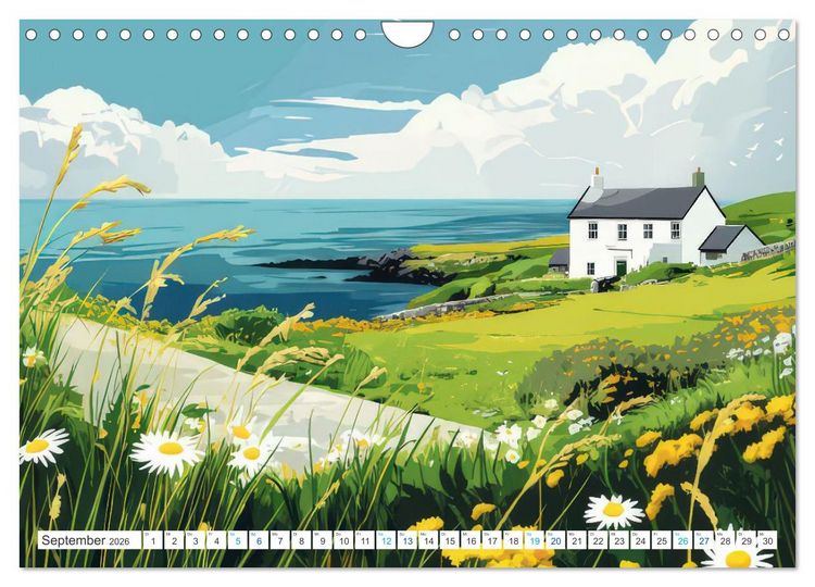 Produktbild: Europas Charme (Wandkalender 2026 DIN A4 quer), CALVENDO Monatskalender