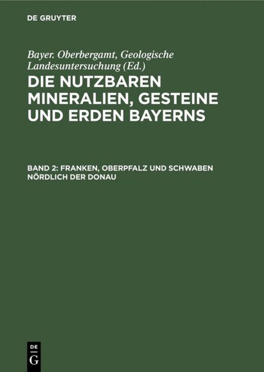 Produktbild: Franken, Oberpfalz und Schwaben n&ouml;rdlich der Donau