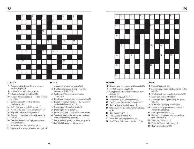 Produktbild: Times Bumper Quick Cryptic 1