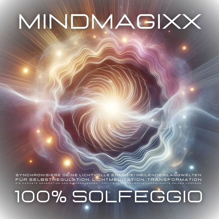 Produktbild: 100% Solfeggio - Heilsame Frequenzen für Selbstregulation, Herzmeditation, Transformation