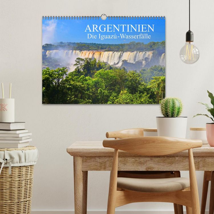 Produktbild: Argentinien. Die Iguaz&uacute;-Wasserf&auml;lle (Wandkalender 2026 DIN A3 quer), CALVENDO Monatskalender