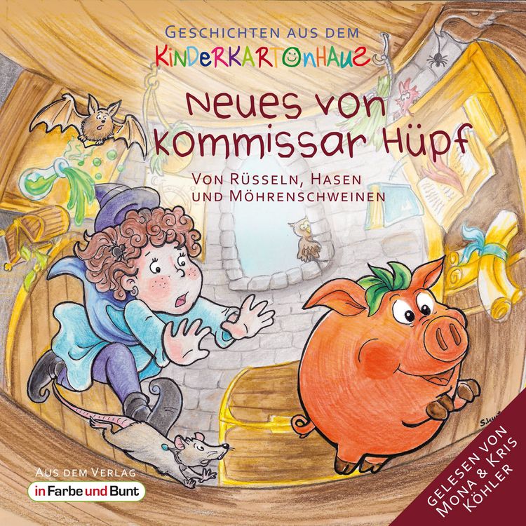 Produktbild: Neues von Kommissar H&uuml;pf - Von R&uuml;sseln, Hasen und M&ouml;hrenschweinen