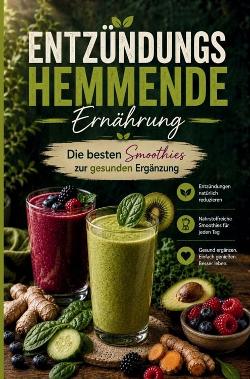 Produktbild: Entz&uuml;ndungshemmende Ern&auml;hrung - Die besten Smoothies zur gesunden Erg&auml;nzung