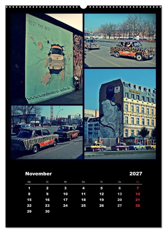 Produktbild: BERLIN / vertikal (Wandkalender 2027 DIN A2 hoch), CALVENDO Monatskalender