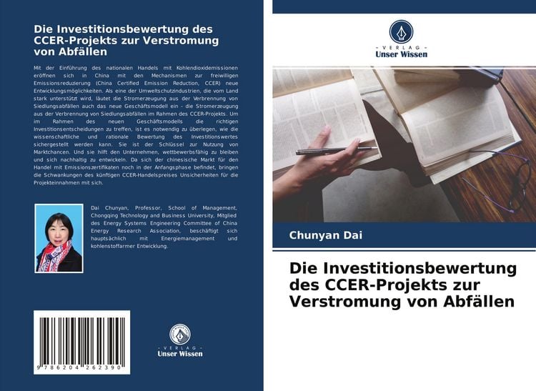 Produktbild: Die Investitionsbewertung des CCER-Projekts zur Verstromung von Abf&auml;llen