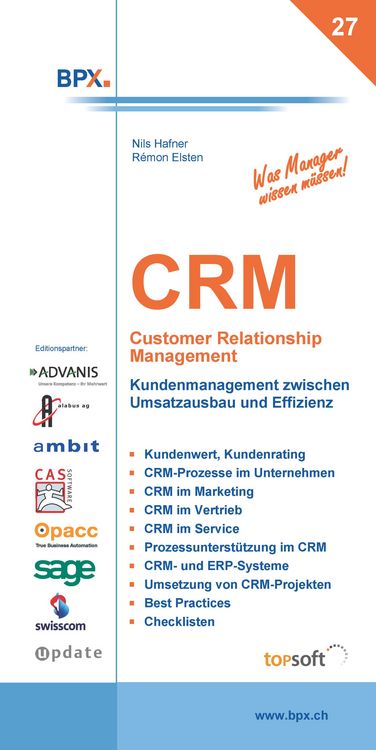 Produktbild: CRM, Customer Relationship Management