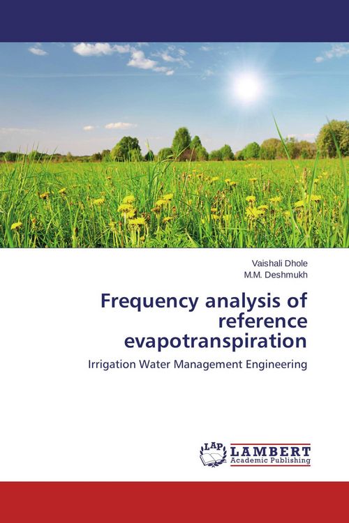 Produktbild: Frequency analysis of reference evapotranspiration