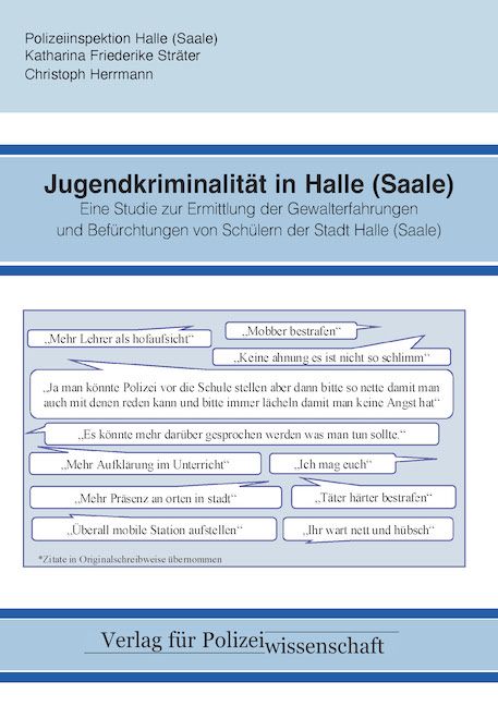 Produktbild: Jugendkriminalit&auml;t in Halle (Saale)