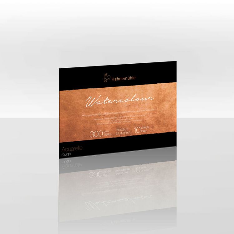 Produktbild: Hahnem&uuml;hle Papier The Collection - Watercolour, 24 x 32 cm, 300 g/m&sup2;