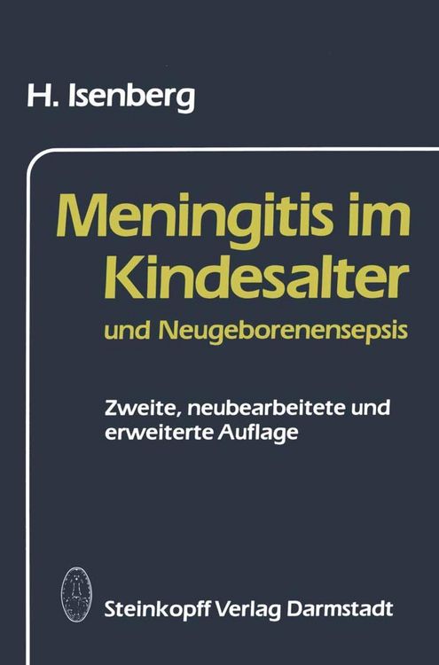 Produktbild: Meningitis im Kindesalter und Neugeborenensepsis