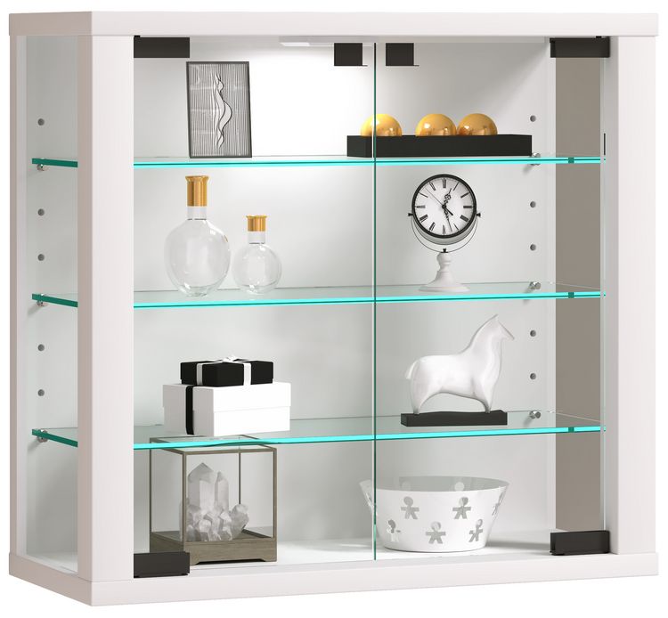 Produktbild: Wandvitrine H&auml;ngevitrine Glasvitrine Vitrosa S