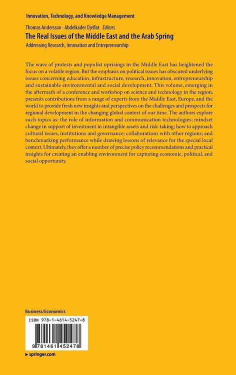 Produktbild: The Real Issues of the Middle East and the Arab Spring
