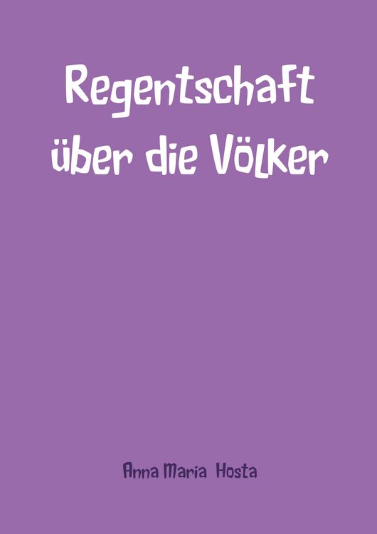 Produktbild: Regentschaft &uuml;ber die V&ouml;lker