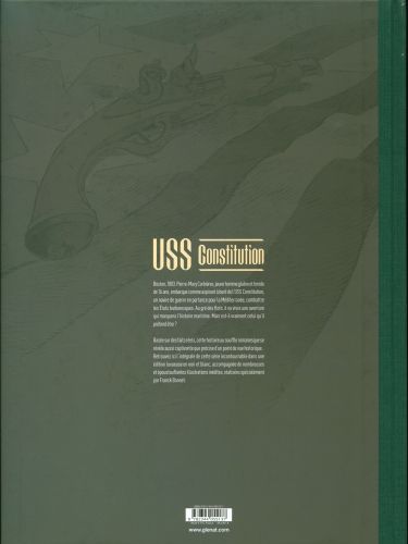 Produktbild: USS Constitution : int&eacute;grale noir & blanc