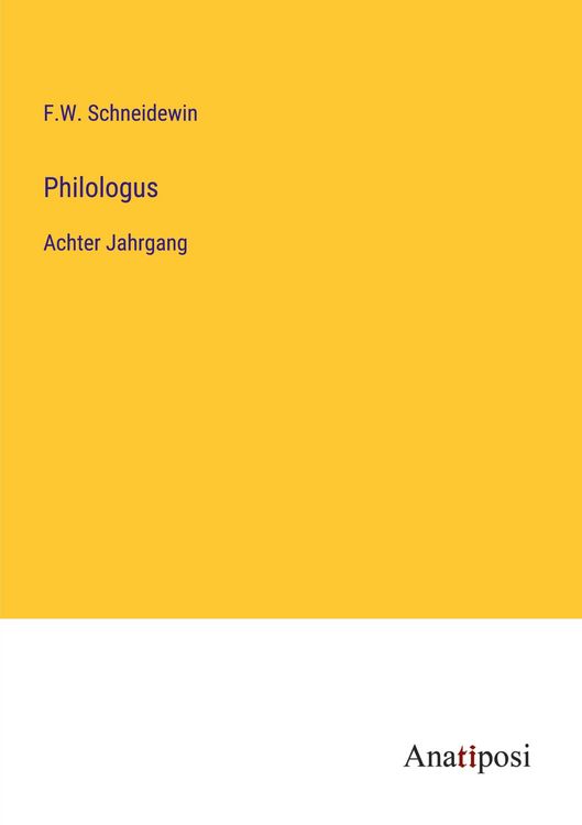 Produktbild: Philologus