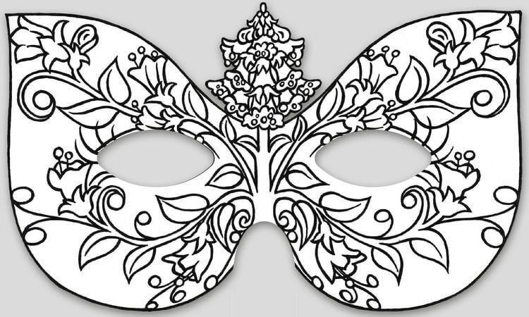 Produktbild: Feenmasken zum Ausmalen
