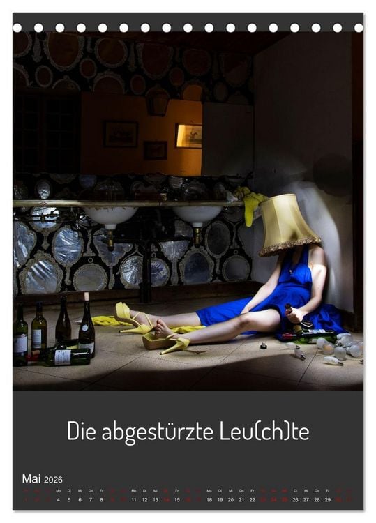 Produktbild: Die Erleuchtung (Tischkalender 2026 DIN A5 hoch), CALVENDO Monatskalender