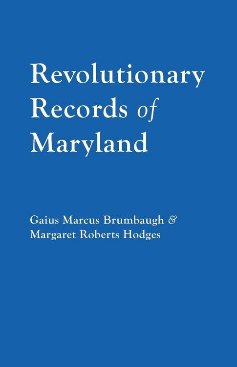 Produktbild: Revolutionary Records of Maryland