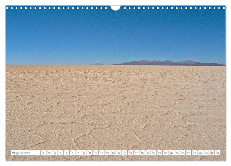 Produktbild: Bolivien - Land und Leute (Wandkalender 2026 DIN A3 quer), CALVENDO Monatskalender