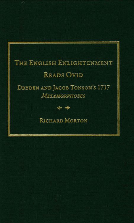Produktbild: Richard Morton:  The English Enlightenment Reads Ovid