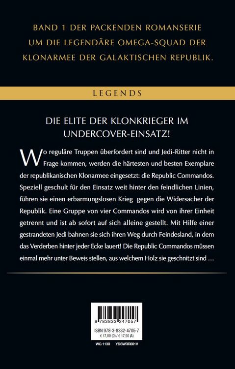 Produktbild: Star Wars: Republic Commando - Feindkontakt (Neuausgabe)