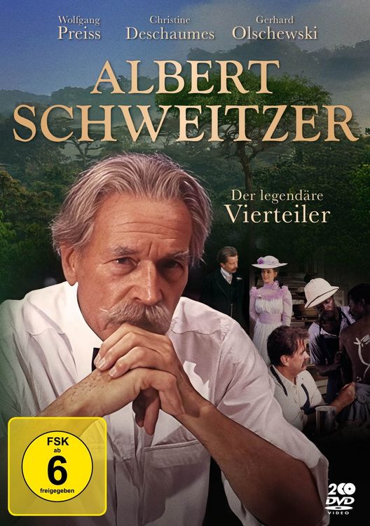 Produktbild: Albert Schweitzer - Der legendäre ARD-Vierteiler (Fernsehjuwelen) [2 DVDs]