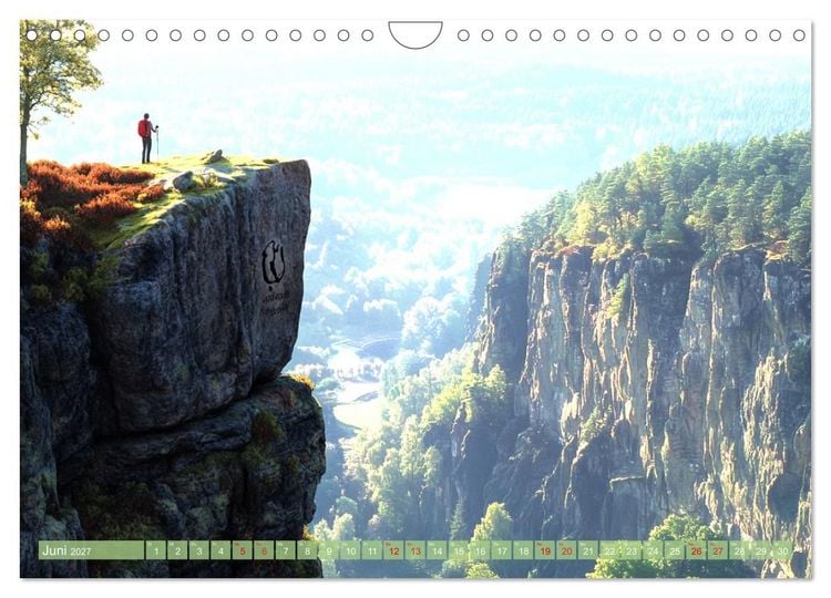 Produktbild: Wandergl&uuml;ck - Momente der Freiheit in der Natur (Wandkalender 2027 DIN A4 quer), CALVENDO Monatskalender