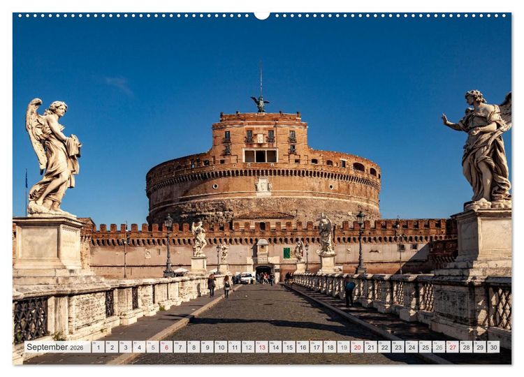 Produktbild: Italien - Rom (hochwertiger Premium Wandkalender 2026 DIN A2 quer), Kunstdruck in Hochglanz