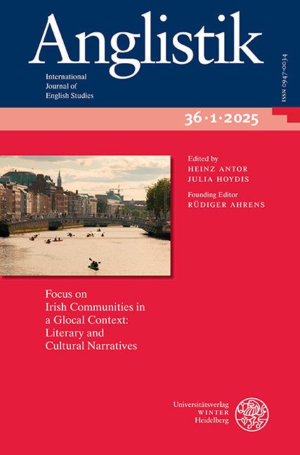 Produktbild: Anglistik. International Journal of English Studies. Volume 36:1 (2025)