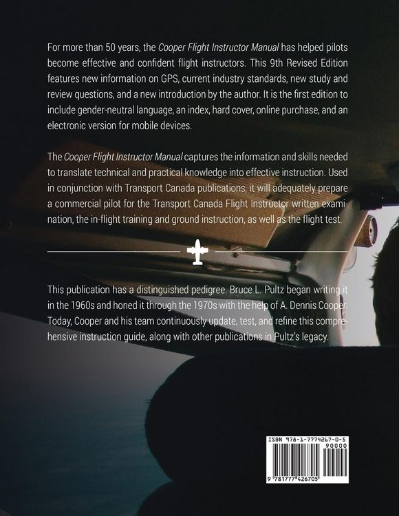 Produktbild: The Cooper Flight Instructor Manual