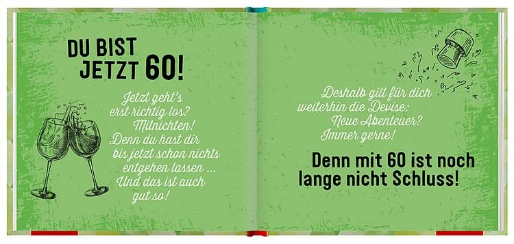 Produktbild: 60 werden ist wahnsinnig berauschend!