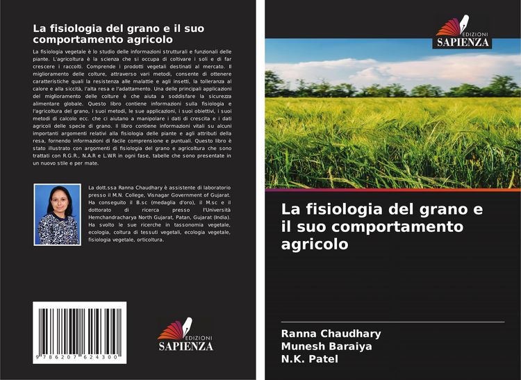 Produktbild: La fisiologia del grano e il suo comportamento agricolo