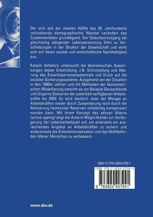 Produktbild: Generationenvertrag und demographischer Wandel