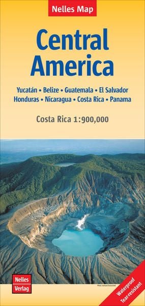 Produktbild: Nelles Map Landkarte Central America
