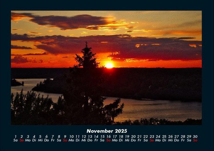 Produktbild: Naturlandschaften 2025 Fotokalender DIN A4