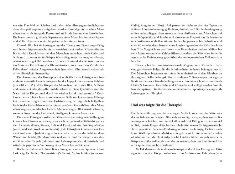 Heilung Nebensache