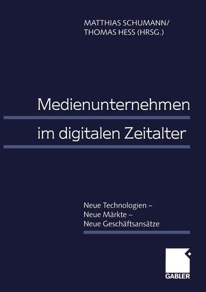Produktbild: Medienunternehmen im digitalen Zeitalter