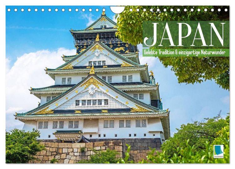 Produktbild: Japan: Entdecken Sie gelebte Tradition und einzigartige Naturwunder (Wandkalender 2027 DIN A4 quer), CALVENDO Monatskalender