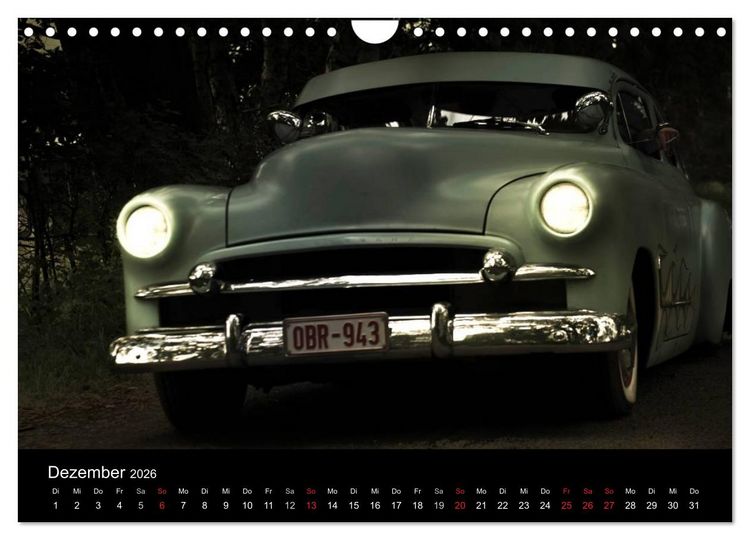 Produktbild: Au&szlig;ergew&ouml;hnliche Autos - Hot Rods (Wandkalender 2026 DIN A4 quer), CALVENDO Monatskalender