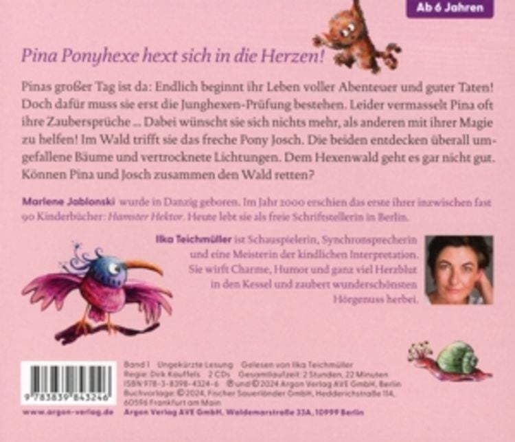 Produktbild: Pina Ponyhexe &ndash; Eine magische Freundschaft